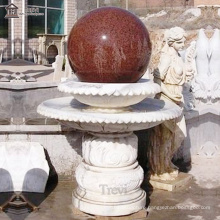 Stone Garden Outdoor Decorative Granite Rotating Marble Ball Water Fountain